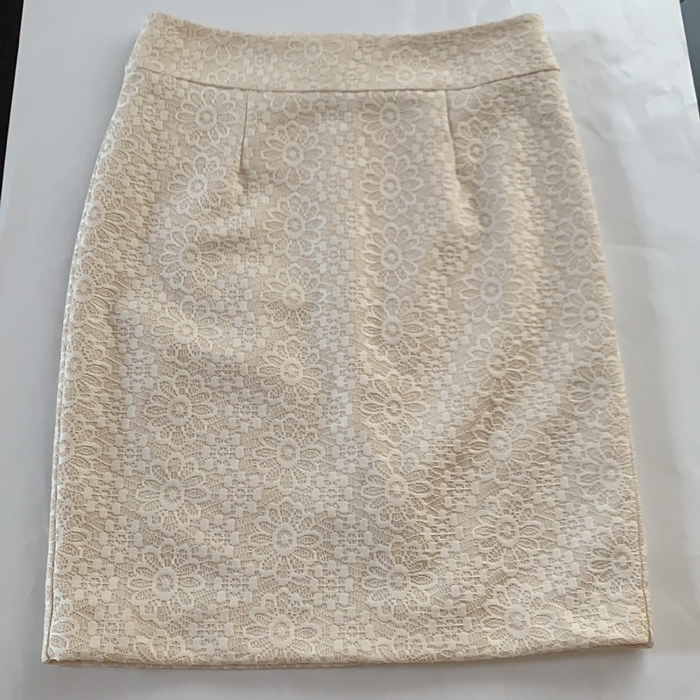 NWOT Banana Republic Lace Pencil Skirt